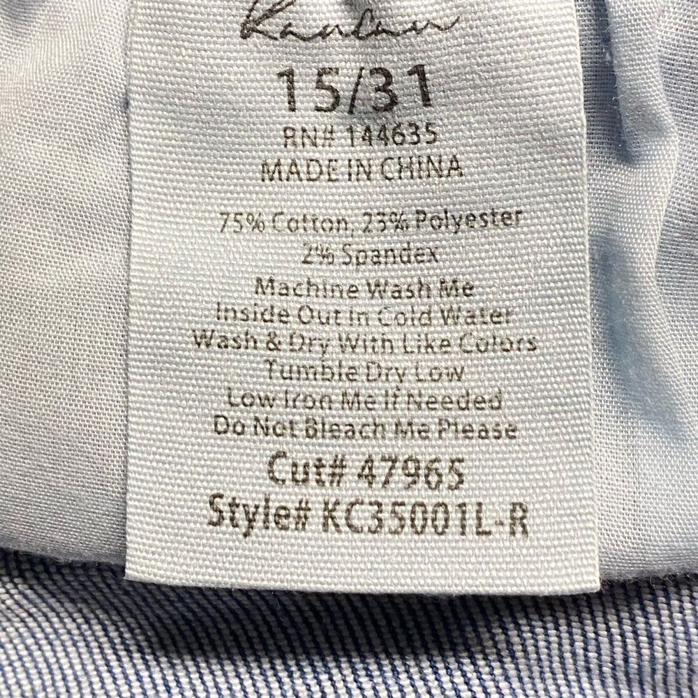 KanCan High Rise Flare Leg Light Wash Blue Women's Cotton Blend Jeans Size 31” - Picture 15 of 15